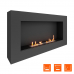 Биокамин SteelHeat WALL GRAND 1200 LITE черный Биокамин SteelHeat WALL GRAND 1200 LITE черный