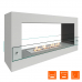Биокамин SteelHeat FRAME ONE 900 белый